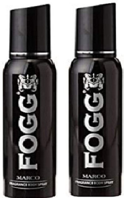 FOGG Marco Deo for men in Black Deodorant Spray  -  For Men(240 ml, Pack of 2)