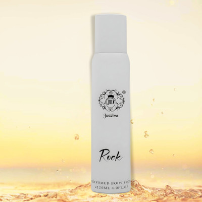 Just Diva Long Lasting Perfume | Rock Perfumed Body Spray  -  For Men(120 ml)
