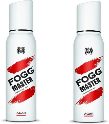 FOGG Master (AGAR) - MA-002 (120ml) Body Spray  -  For Men(240 ml, Pack of 2)