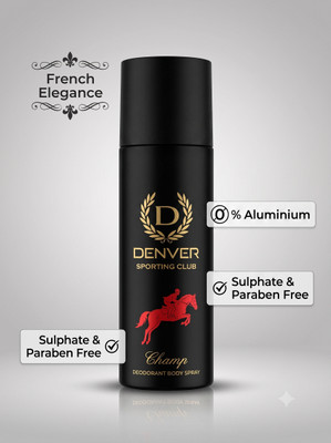 DENVER Sporting Club champ Deodorant Spray - For Men(180 ml)