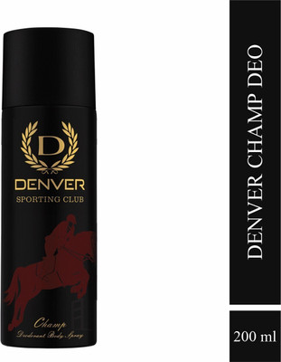 DENVER Sporting Club Champ - 200 ml Deodorant Spray  -  For Men(200 ml)