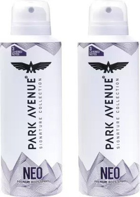 PARK AVENUE v Deodorant Spray  -  For Men & Women(300 ml, Pack of 2)