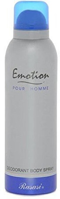 RASASI EMOTION Deodorant Spray  -  For Men(200 ml)