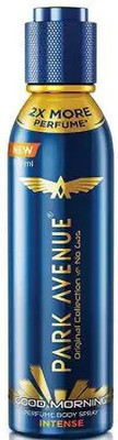 PARK AVENUE Good Morning Intense Deodorant Men & Women Pack Of 1,150 Ml Body Spray  -  For Men & Women(150 ml)