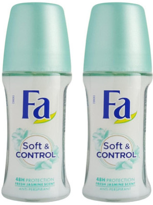 FA Soft & Conrtol Deodorant Roll On 50ml (Pack Of 2) Deodorant Roll-on  -  For Men & Women(100 ml, Pack of 2)