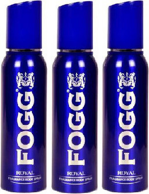 FOGG ROYAL 3 PCS 600ml Deodorant Spray  -  For Men(600 ml, Pack of 3)