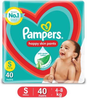 Buy Pampers Happy Skin Pants (M) 8 count (7 - 12 kg) Online at Best Prices  in India - JioMart.