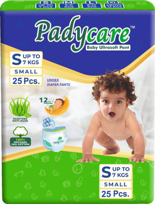 Padycare Premium Baby Diaper Pull Ups Pants - S(26 Pieces)