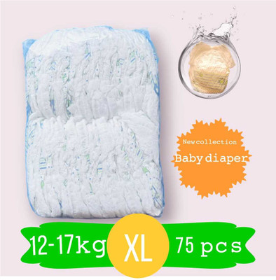 Padplus Baby Diaper suitable for 12-17kg weight of baby - XL(25 Pieces)