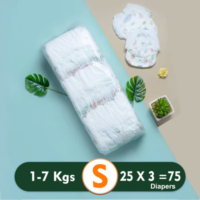 Padycare Pull Up Baby Diaper Pants - S(25 Pieces)