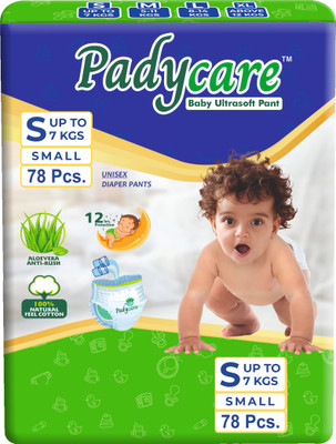 Padycare Premium Baby Diaper Pull Ups Pants - S(26 Pieces)