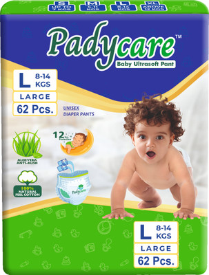 Padycare Premium Baby Diaper Pull Ups Pants - L(20 Pieces)