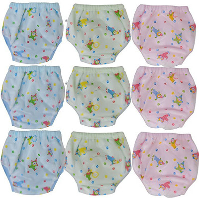 Vendy Reusable WaterPROOF PVC Joker Pant Underwear/Nikker 6-12 M Girls Boys M SIZE(3P)