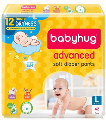 babyhug Advanced Pant Style Diaper - Large (42 pieces) - L(42 Pieces)