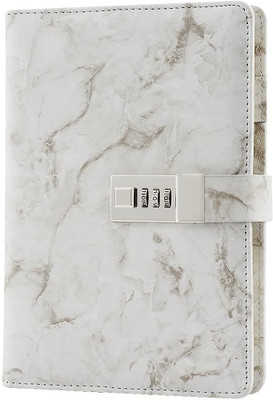Antopy To do List Regular Diary Single Rule 192 Pages(White Marble)