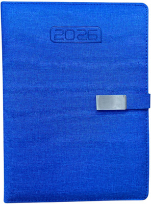 Scribelle Diary 2026 B5 Diary Single Ruled 324 Pages(Blue)