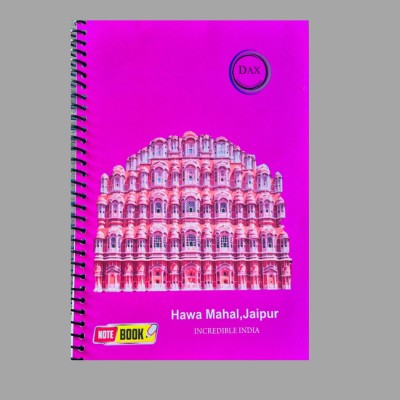 DAX Notebook Regular Notebook Ruled 160 Pages(Multicolor)