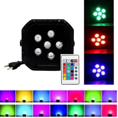 spark world 6 LED RGB Party Par Light Dual Disco Ball(Ball Diameter: 13 cm)
