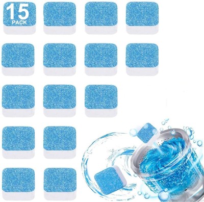 GLAMAXY Washing Machine Cleaner Effervescent Tablet Washer Cleaner ( PACK OF 15) Dishwashing Detergent(15)