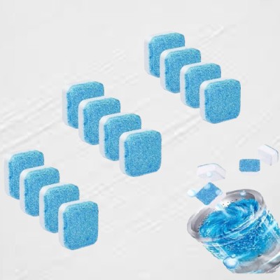 Dkmaart 25 PCS Tablet Washing Machine Deep Cleaner Effervescent Tablet for_(D103) Dishwashing Detergent(25 Tablet)