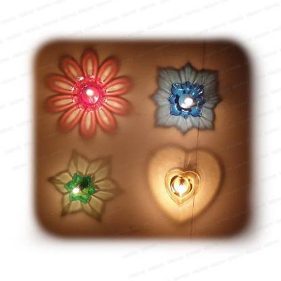 cut rate creation Plastic (Pack of 12) Table Diya Set(Height: 3 inch)