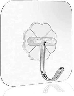 SJK (Pack of 10) New ABS Hook Towel Hanger for Kitchen/Bathroom/Utensil PINX20.703 Hook 10(Pack of 1)