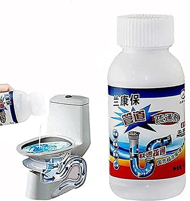 sunrta Drain Cleaner | Instant Clog Removal for Sinks, Toilets & More Powder Drain Opener(100 g)