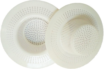 Royals Kitchen Sink Plastic Push Down Strainer(6 cm Set of 2)