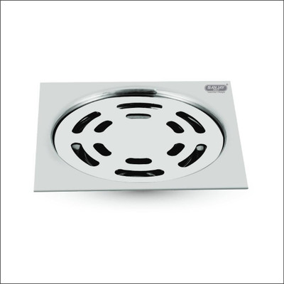 Sanjay Chilly Floor Stainless Steel Push Down Strainer(7.6 cm Set of 1)