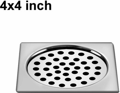 Sanjay Chilly Floor Stainless Steel Push Down Strainer(7.6 cm Set of 1)