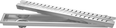 Fossa Floor Stainless Steel Push Down Strainer(91.44 cm Set of 1)