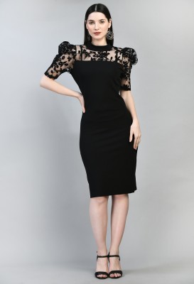 Arbiter Collection Women Bodycon Black Dress