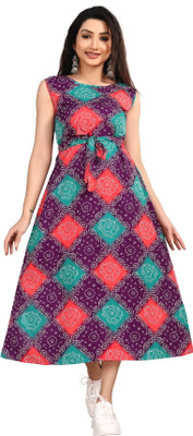 Tozluk Lady Women Maxi Purple Midi/Calf Length Dress