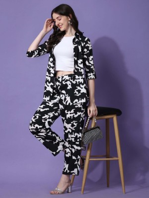 Honky Tonky Tshirt Pant Co-ords Set with Jacket