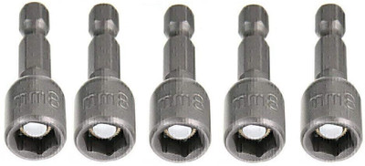 Najmii POWER Magnetic Power 8mm 5PCS Socket Adapter Drill Bit Nut Driver Set 1/4 inch POWER Magnetic Power 8mm 5PCS Socket Adapter Drill Bit Nut Driver Set 1/4 inch Masonry Bits(Pack of 1) Najmii POWER Magnetic Power 8mm 5PCS Socket Adapter Drill Bit Nut Driver Set 1/4 inch POWER Magnetic Power 8mm 5PCS Socket Adapter Drill Bit Nut Driver Set 1/4 inch Masonry Bits(Pack of 1)