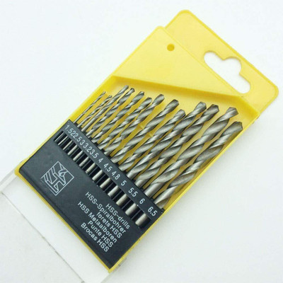 RanPra 13PCS DRILL BIT SET ALL SIZE BIT FOR ELECTRIC MANUAL DRILLING MACHINE
