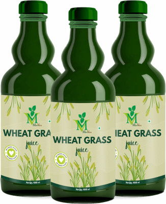 MInt Veda Wheat Grass(Sugar Free) Juice 1ltr(3 x 1 L)