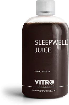 VITRO Sleepwell+ Juice | Mix of Ashwagandha Shankhpushpi and Valerian(500 ml)