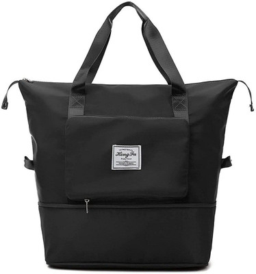 SHUANG YOU (Expandable) Large Capacity Folding Travel Bag, Foldable Travel Luggage Bag Duffel Without Wheels