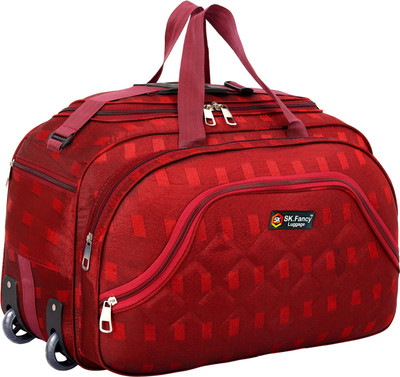 s k fancy (Expandable) MR-CHQ-A1 Duffel With Wheels (Strolley)