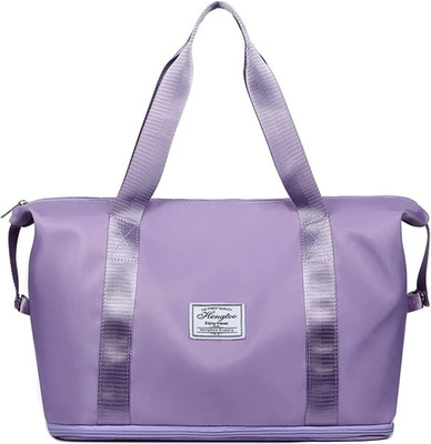 ECOBSY Travel Duffle Bag Expandable Folding Travel Bag for Women Gym Duffel Bag