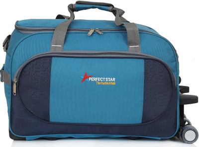 PERFECT STAR (Expandable) 60L Strolley Duffel Bag (Like Suitcase) 60L With three wheels Duffel With Wheels (Strolley)