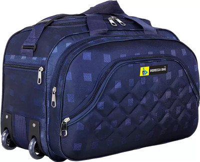 (Expandable) Fabric Travel Duffel Bags for Men and Women Duffel Duffel With Wheels (Strolley)