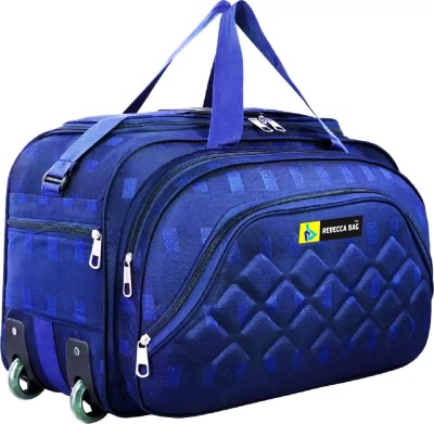 (Expandable) 60L Strolley Duffel with wheels (56 Cm) Duffel With Wheels (Strolley)