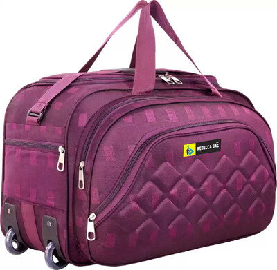 REBECCA (Expandable) Effortless style meets practicality in our duffel bags. Duffel With Wheels (Strolley)