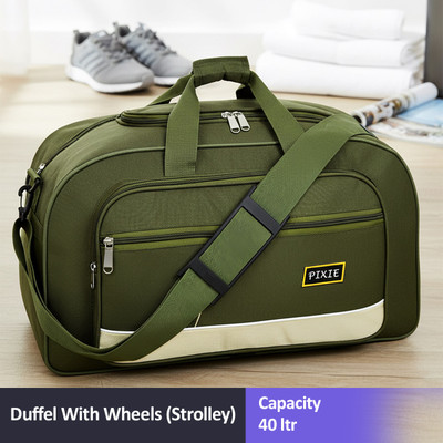 Pixie Luggage duffle Bag For Men And Women Duffel With Wheels (Strolley)