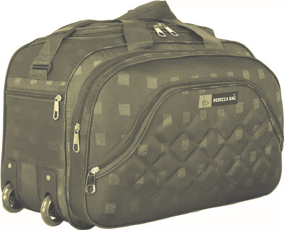 (Expandable) Fabric Travel Duffel Bags for Men and Women Duffel Duffel With Wheels (Strolley)