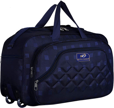 SKYFA FASHION (Expandable) Expandable waterproof Synthetic Duffel With Wheels (Strolley)