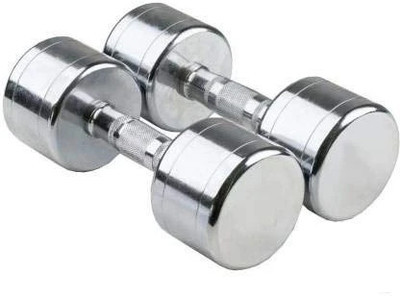 wWAR Pair of 15KG Steel Dumbbells (2X12.5KG) Fixed Weight Dumbbell(30 kg)