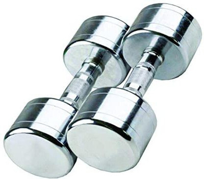 wWAR High Quality Steel 7.5Kgx2 Fixed Weight Dumbbell(15 kg)